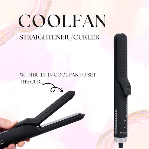 Coolfan Straightener / Curler